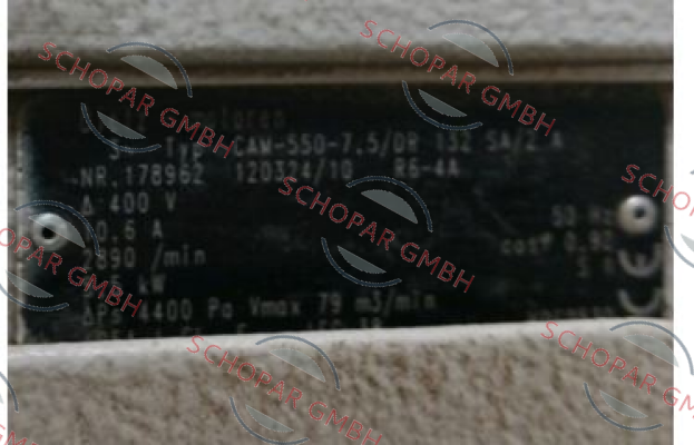 Dietz-Motoren- CAM-550-7.5/DR 132 SA/2.A	 obsolete  price