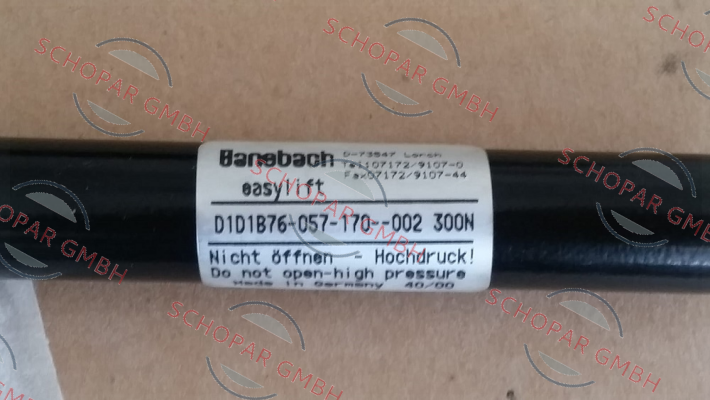 Bansbach-D1D1B76-057-170--002/300N price
