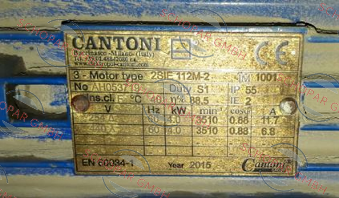 Cantoni-2SIE 112 M2 price