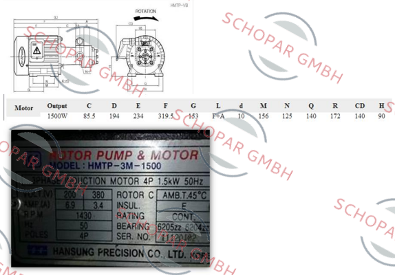 Hansung Precision-HMTP-3M-1500-204HAVB price