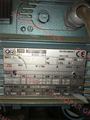 Rossi-HB 71C 2 230.400-50 B5 price