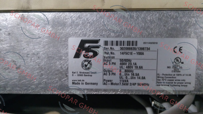 LAIPPLE KEB-302088835/1398734 oem price