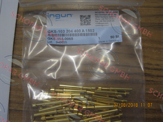 Ingun-GKS-103 204 400 A 1502 price