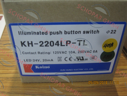 Koino-KH-2204LP-TL-DC24V-G price