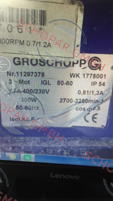 Groschopp-11297378 WK1778001    OEM price