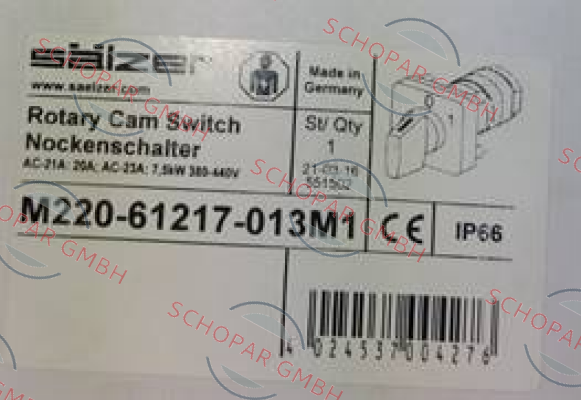 Salzer-M220-61217-013M1 price