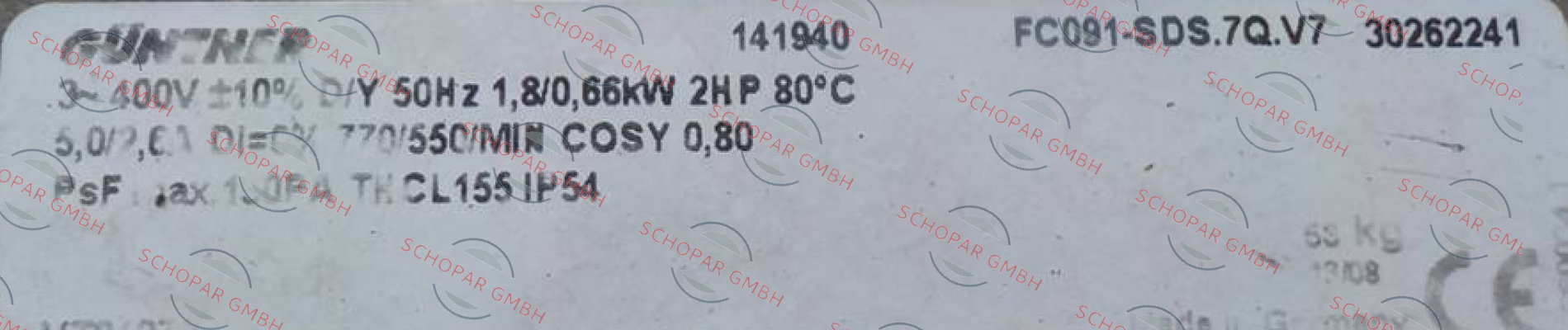 Guntner-141940 FC091-SDS.7Q.V7  30262241 (OEM) price
