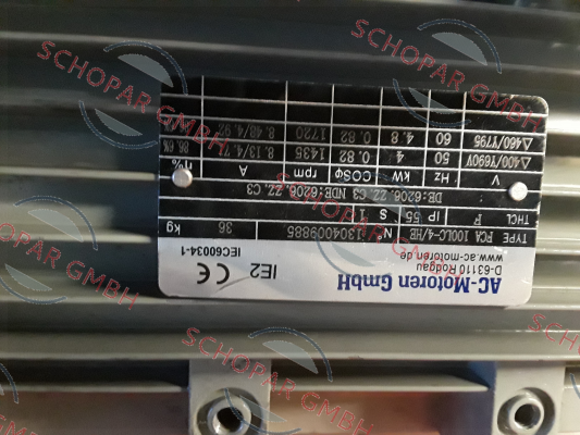 AC Motoren-FCA 100 LC-4 / HE price