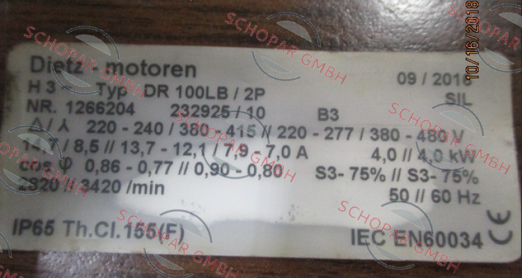 Dietz-Motoren-DR100LB/2P price