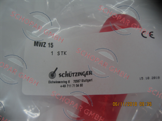Schutzinger-MWZ 15 price