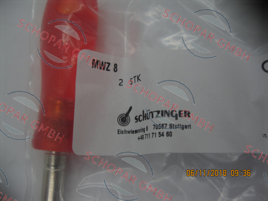 Schutzinger-MWZ 8 (stock) price