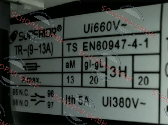 Superior-TR-(9-13A) price