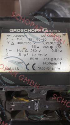 Groschopp-Nr. 7459265 WK 0086701 price