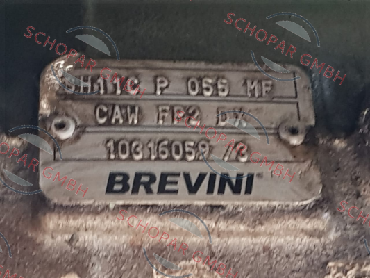 Brevini-SH11C P 055 MF, CAW FP2 DX. 10316059 / 3 old code, new code is SH11C P 055 ME OC CAW FP2 DX V price