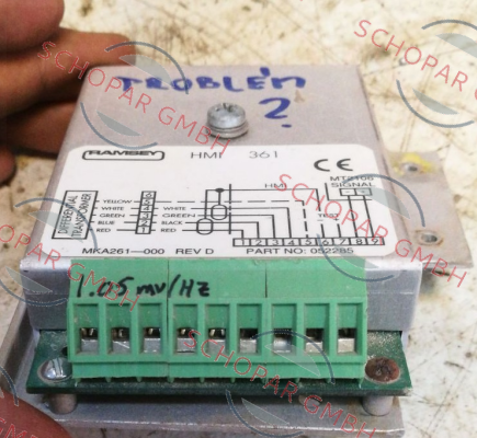 Ramsey-HMI 361 MKA261-000REV D price