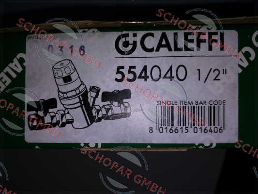 Caleffi-554040 1/2" price
