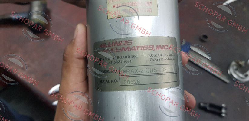 Illinois Pneumatics-6RAX-2-CBS-002 S/N: 20528 price