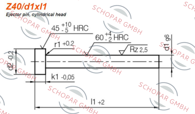 Hasco-Z40/1,5x100 price