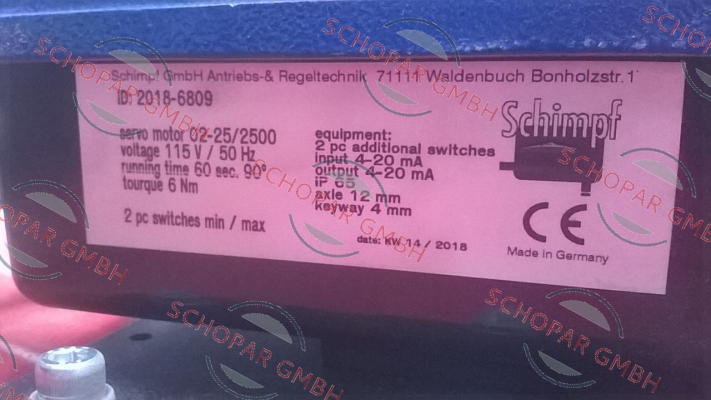 Schimpf-02-25/2500 (115 V) price