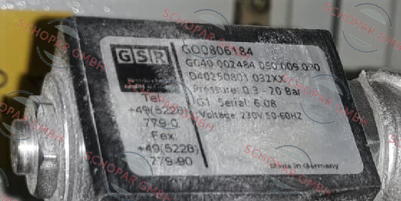 GSR-G040.002484.090.009.090 price