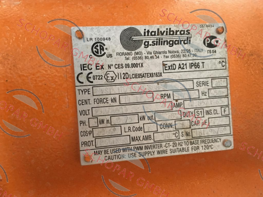 Italvibras-MVSI 10/1110-S08-S price