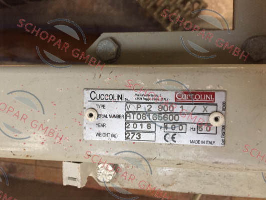 Cuccolini-Flat silicone gasket for VP2 900 price