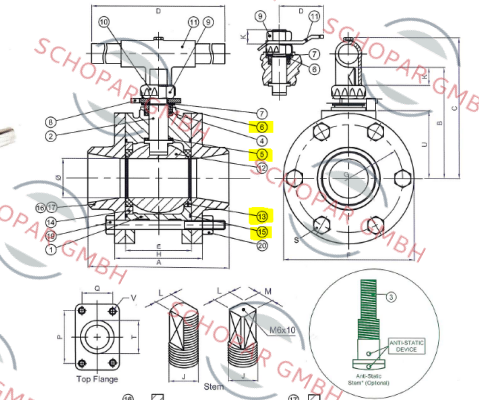 Valtaco-repair kit for 2666 (DN80/65) price