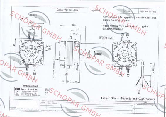 FMI (Fan Motors Italia)-GT 11 A/E-5 price