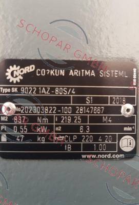 Nord-Type: SK 9022 1AZ-80S/4 price