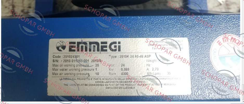 Emmegi-Lüfter+Motor 2010K (0345120) price