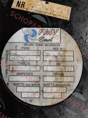 FMV-Lamel (now Ziehl Abegg)-Type 4PR25 obsolete / alternative TX090P04 price