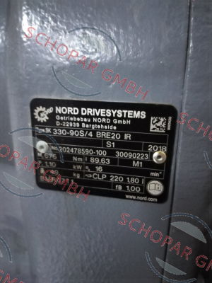 Nord-Type SK 330-90S/4 BRE20 (OEM) price