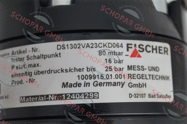 Fischer Mess Regeltechnik-12404299 price