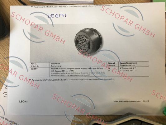 Leoni-CCH0017 price