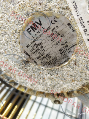 FMV-Lamel (now Ziehl Abegg)-Ref.Nr.026275,type S762 4PB27,TX140L 06 price