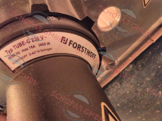 Forsthoff-TUBE-G 230 V not available / Oval-G 50 mm 230 V and Oval-G 20 mm 230  as alternative price