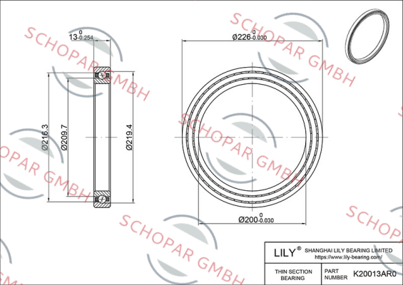 Kaydon-K20013BROM price
