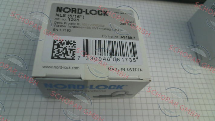 Nord Lock-NL8 (5/16") / 1231 price