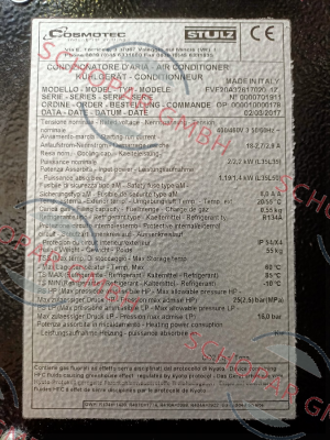 Cosmotec (brand of Stulz)-EVE20A32617020 price