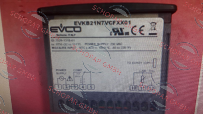 EVCO - Every Control-EVK521N7VCFXX01 invalid reference, valid EVKB21N7VCFXX01 price