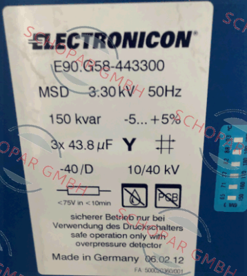 Electronicon-E90.G58-443300 price
