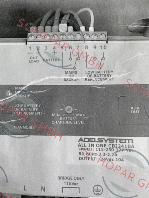 ADEL System-CBI2410A   115-230-277 price