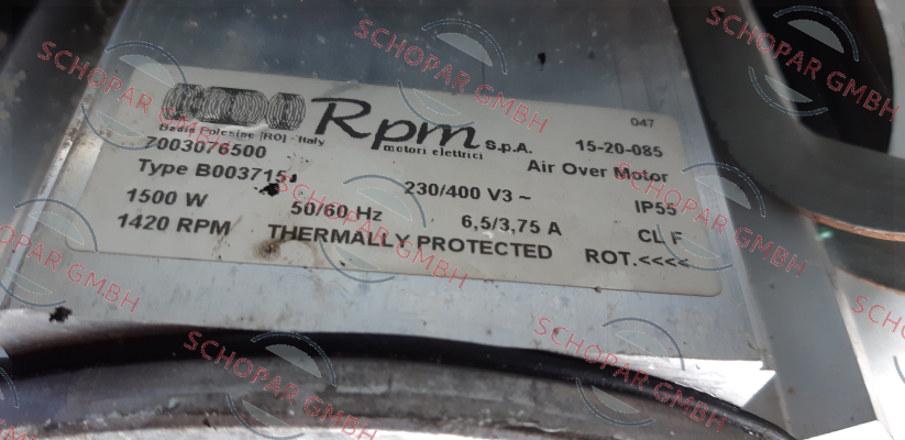 RPM - Motori elettrici-B003715 price