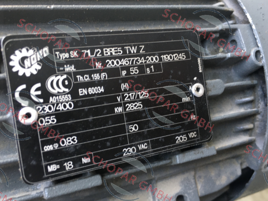Nord-Type: SK 71/2 BRE5 TW Z 200467734-200 11901245 price