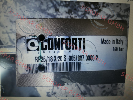 Conforti Oleodinamica-RP 25/18 X 20 S price