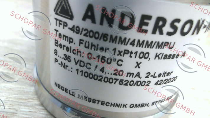 Anderson-Negele-TFP-49/200/6MM/4MM/MPU /TB0-150/X (7449.2014) price