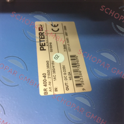 Peter Electronic-21600.38040 / BR 400-40 price