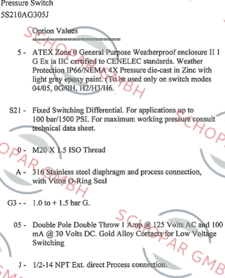 Delta Controls-5-S21-0-A-G3-05-J  price