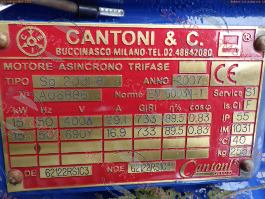 Cantoni-1420L008035TZ price