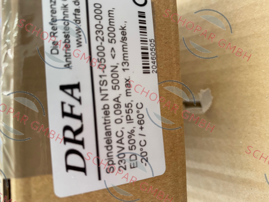 DRFA-NTS1-0500-230-000 price